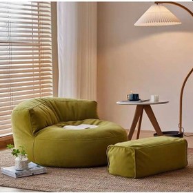 Resim Good Night Twist Yeni Nesil Kanepe & Puf & Berjer Takım Yeşil 