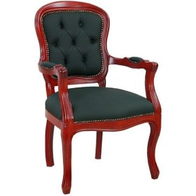 Resim Masifart Anatomia Berjer Kapitoneli Klasik Ofis Bekleme Koltuğu K (549291529) 