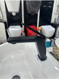 Resim Boheme Siyah Lavabo Bataryası Siyah 