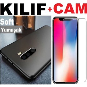 Resim Xiaomi Mi 6 Premium Soft Kaliteli Kilif + Cam 307198006 - Renk / Pembe 