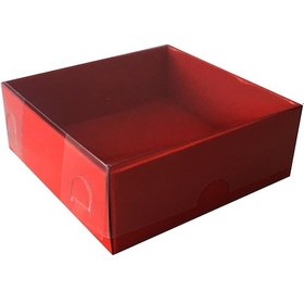 Resim Asetat Kutu Altı Karton 5X5X2,2 Cm 50 Adet Kırmızı N11.9209 