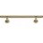 Resim 128 mm Altın Rengi Klasik Kulp 