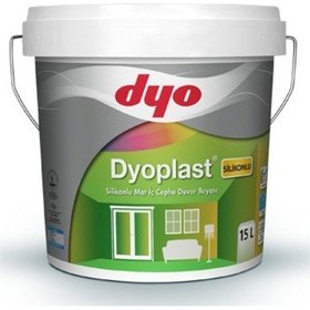 Resim Dyo Dyoplast Silikonlu Mat İç Cephe Boyası Beyaz 15 Lt. 15 L 