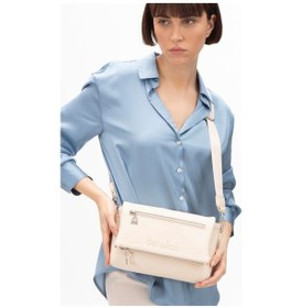 Resim Benetton Kadın El Çantası Bnt1476 Bej Bej 