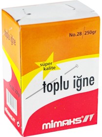 Resim MİMAKS H.037 SÜPER NIKEL TOPLU İĞNE 250GR 