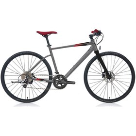 Resim Carraro Sportive 350 22V HD Trekking Bisiklet Mat Antrasit - Siyah - Kırmızı 52CM 