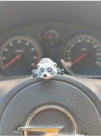 Resim Sevimli Rakun Torpido Süsü Aksesuarı Dikiz Ayna Süsü 