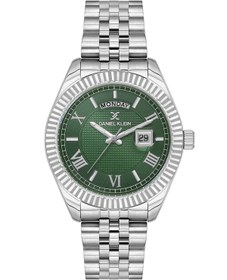 Resim Daniel Klein Dke.1.10772-4 Gün Ve Takvim Göstergeli 3 Atm Suya Dayanıklı Çelik Kaplama Metalik Renk 