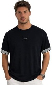 Resim Cazador Erkek T-shirt Dokuma Kısa Kol 44710 Laciver 