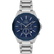 Resim Romanson Rms Zeitmeister RMS.1.AG1577.03 Fonksiyonlar Aktif Chronograph Kristal Cam Metalik Renk Erkek Kol Saati 