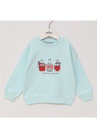 Resim Wanex Kız Çocuk Uzun Kol Kalın Sweat - 32370 Mint Yeşili 