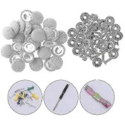 Resim 50x Flanel Gri Tavan İçin Araç Tavan Döşemesi Onarım Perçinleri - Yüksek Kalite - Kaiyi 