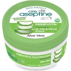Resim Cire Aseptine Soft Aloe Vera Prebiyotik Nemlendirici Bakım Kremi 100 ML 