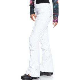 Resim Roxy Kadın Snowboard Pantolonu Rising High Beyaz 