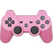 Resim Ps3 Joystick Konsol Denetleyicisi İçin Pembe-kablosuz Gamepad Usb Pc Denetleyicisi İçin Ps3 Joypad Aksesuarı 