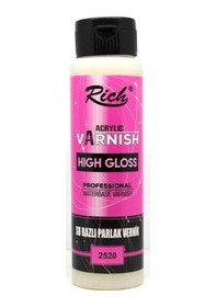 Resim Rich Hıgh Gloss Su Bazlı Vernik Parlak 120 Cc 