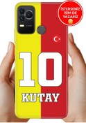 Resim omix X400 Kılıf Kişiye Özel İsim Yazılı Forma Tasarım Silikon Parçalı 