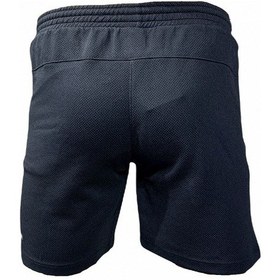 Resim Erkek Siyah Oranj Baskılı Günlük Spor Antrenman Fitness Şortu 