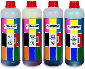Resim Perfection HP Uyumlu GT51XL BK - GT52 CMY Tanklı Yazıcı Mürekkebi 4 x 1 kg. 