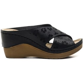 Resim Carlaverde Anatomic Kadın Terlik 170610 Sıyah Siyah 