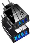 Resim JUDAS A5 Pd (type-c) Girişli + A6 Universal Çoklu Şarj Adaptörü 4 Port 48 W -2 Adet 