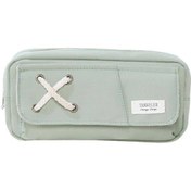 Resim Ganzhoushop Kalem Kutusu Büyük Kapasiteli Kalem Kalem Çantası Kese Elde Taşınabilir Sanat Çantası Ofis Kolej Okul Düzenleyici,yeşil 