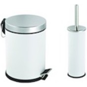 Resim Dibanyo Beyaz Banyo Seti 2'Li 5 Litre Beyaz 