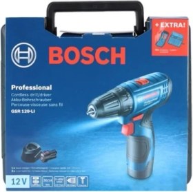 Resim Bosch Gsb 120-LI Akülü Delme Vidalama Tek Akü Çantalı Set 