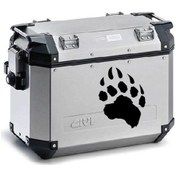 Resim Pençe Desenli Motosiklet Çanta Sticker Etiket Modeli - 2 