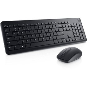 Resim Dell KM3322W Kablosuz Türkçe Siyah Klavye Mouse Set Dell