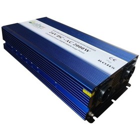 Resim 2000 Watt 24 Volt Ups Şebeke Şarjlı Tam Sinüs İnverter 