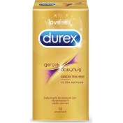 Resim Durex Gerçek Dokunuş Ultra Kaygan Prezervatif 12'li 