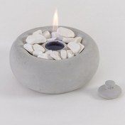 Resim Koza Home Inferno Yuvarlak Gri Ateş Çukuru 6275 Gri 