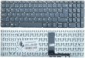 Resim Lenovo V15-Ada Type 82C7 Notebook İle Uyumlu Klavye, Füme V.1 