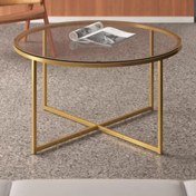 Resim tino furniture Sidney Gold Modern Orta Sehpa 