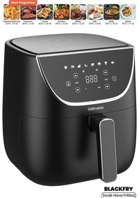 Resim Goldmaster Blackfry 1700 W Dijital 8 Ön Programlı 5.7 L Fritöz 