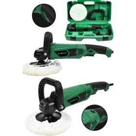 Resim Jetvolt Devir Ayarlı Polisaj Makinesi 6 Kademeli Pasta Cila Kiti 1300 Watt 180 mm - Yeşil 