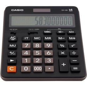 Resim Casio GX-14B 14 Hane Masa Üstü Hesap Makinesi 