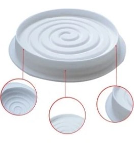 Resim Pastry Planet Spiral Yuvarlak Silikon Kalıp 