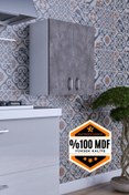 Resim rafineritasarım Moza Çok Amaçlı Dolap Kapaklı Mutfak Balkon Banyo Mdf 