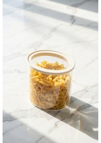 Resim Mirage Borosilikat Cam Kavanoz Krem - 1500 Ml Krem 