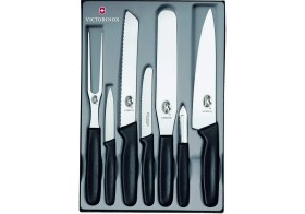 Resim Hepta Collection 5.1103.7 7 Parça Siyah Sap Mutfak Seti 