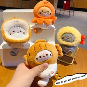 Resim Etkileşimli Kedi Oyuncakları, Peluş Fare ve Yiyecek Evi ile - Tüm Irklar için Sevimli Bebek Oyun Seti, Piller Gerektirmez, Dayanıklı Polyester Pet Eğlence Hediyesi, Kedi Oyuncakları Etkileşimli, Karikatür Desen, Kabarık Dokulu 