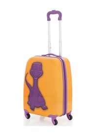 Resim Mçs Group V307 Abs Çocuk Valiz-mor Dinozor Mor 