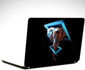 Resim Fil Çizim Laptop Sticker 19 Inch (40,5X27Cm) 