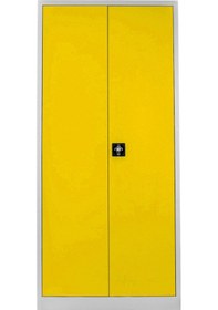 Resim Jessan Ofis Temizlik Dolabı Gri-Sarı 