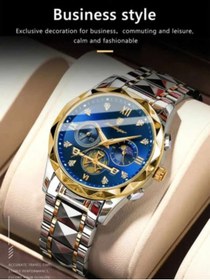 Resim POEDAGAR Orijinal Paslanmaz Çelik Erkek Lüx 1. Sınıf Kol Saati 