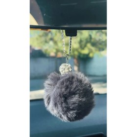 Resim Oasis Life Taşlı Ayna Süsü Disko Top Ponpon ve Tüy Koleksiyon 