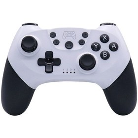 Resim Geeksen Oyun Kumandası Swıtch Kolu Ns Bilgisayar Lite Kablosuz Bluetooth Somatosensoriyel Switch Pro Kolu Özel Model Fabrika Toptan Beyaz Siyah 