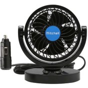 Resim Mitchell Hx-t305 12v 4 İnç Hızkı Turbo Gibi Araç Fanı Araç Vantilatör Serinliğin Yeni Adı 